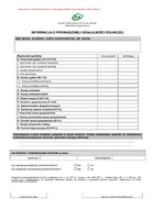 Informacja o prowadzonej działalności rolniczej